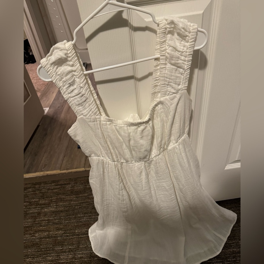 Summer white dress